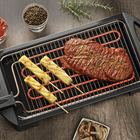 Churrasqueira Elétrica Grill Preta 127V Fischer