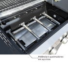 Churrasqueira a Bafo B500 a Gás