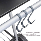 Churrasqueira a Bafo Carvão 101x125,5cm Talos Naterial