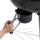 Churrasqueira a Bafo Carvão com Rodas 97x66cm Phoenix Alfa II Naterial