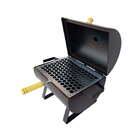 Churrasqueira A Bafo Em Chapa Com Grelha 40x33x30cm