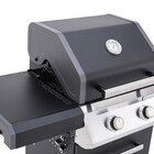 Churrasqueira a Bafo Gás com 2 Queimadores 117x115cm Kenton Naterial