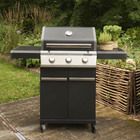 Churrasqueira a Bafo Gás com 3 Queimadores 117x128cm Kenton Naterial