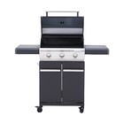 Churrasqueira a Bafo Gás com 3 Queimadores 117x128cm Kenton Naterial