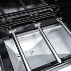 Churrasqueira a Bafo Gás com 3 Queimadores 117x128cm Kenton Naterial