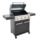 Churrasqueira a Bafo Gás com 4 Queimadores 117x139cm Kenton Naterial