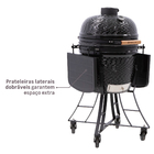 Churrasqueira a Bafo Kamado Carvão em Cerâmica 120x133cm Drago Naterial