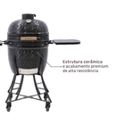 Churrasqueira a Bafo Kamado Carvão em Cerâmica 120x133cm Drago Naterial