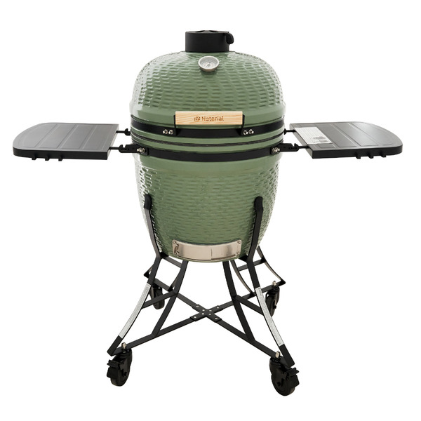 Churrasqueira a Bafo Kamado Carvo em Cermica 120x133cm Drago Naterial