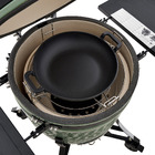 Churrasqueira a Bafo Kamado Carvo em Cermica 120x133cm Drago Naterial