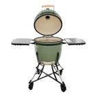 Churrasqueira a Bafo Kamado Carvo em Cermica 120x133cm Drago Naterial