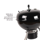 Churrasqueira a Bafo Phoenix Beta Carvão  Naterial