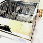 Churrasqueira A Bafo Portátil Pesca Camping Inox Mif2