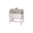 Churrasqueira À Carvão Baú Inox 50x40x63 Cm - Brighente