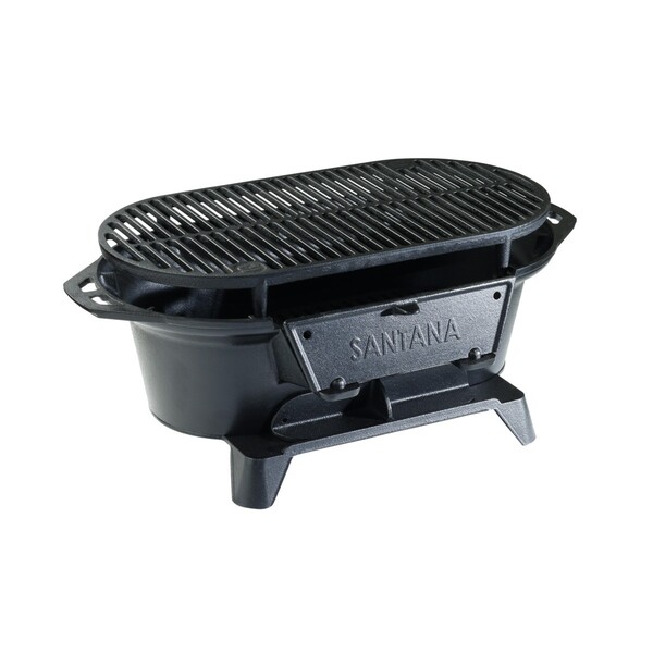 Churrasqueira A Carvão Campeira De Ferro Fundido Santana