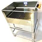 Churrasqueira A Carvão Inox Aberta