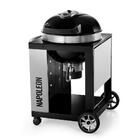 Churrasqueira A Carvão Napoleon Pro22 No Carrinho 57cm Preta