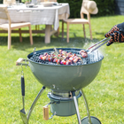 Churrasqueira a Bafo Phoenix Beta II a Carvão Verde Naterial