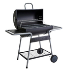 Churrasqueira a Bafo Talus a Carvão com Grelha Preto Naterial