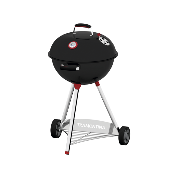 Churrasqueira A Carvão Tcp-560 Com Grelha E Utensílios Em Aço