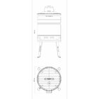 Churrasqueira À Carvão Tramontina Tcp-400 26500025 Aço Inox