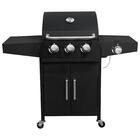 Churrasqueira A Gás 3 Queimadores Centrais 1 Lateral American