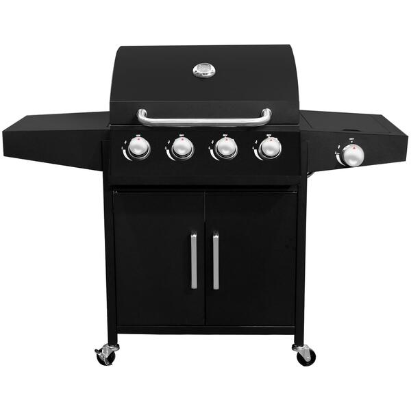 Churrasqueira A Gás 4 Queimadores Centrais 1 Lateral American