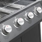 Churrasqueira A Gás 4 Queimadores Centrais 1 Lateral American