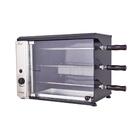 Churrasqueira A Gás De Bancada Vertical 3 Espetos Stand Titan