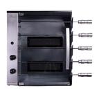 Churrasqueira A Gás De Bancada Vertical 5 Espetos Stand Titan