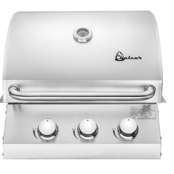 Churrasqueira A Gás De Embutir Concept Series 3 Queimadores