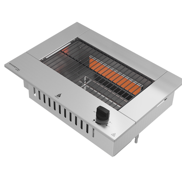 Churrasqueira A Gas De Embutir Dxx300 Essential Dinoxx Grelha