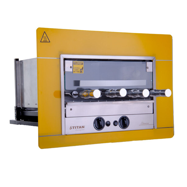 Churrasqueira A Gás De Embutir Glp 4 Espetos Rotativos 127v A