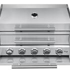 Churrasqueira a gás embutir Hibrida Flex Inox 304 Gás, Carvão