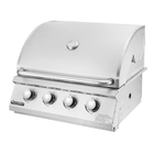 Churrasqueira À Gás Embutir Mikazza G2 Pro 4  - Gás Glp - Bot