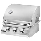 Churrasqueira À Gás Embutir Mikazza Pro 3 Combo + Capa Protet