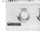 Churrasqueira A Gás Embutir Mikazza Pro 3 Standard - Gás Natu