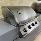 Churrasqueira À Gás Embutir Mikazza Pro 4 Combo + Chapa De Fe