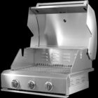 Churrasqueira A Gás Evol Verona 3 Queimadores Inox Modelo Novo