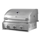 Churrasqueira A Gás Evol Verona 3 Queimadores Inox Modelo Novo