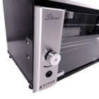 Churrasqueira A Gás Natural 2 Espetos Rotativos 220v Stand pr