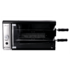 Churrasqueira A Gás Rotativa 2 Espetos Gn 127v Stand preto ti