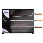 Churrasqueira A Gás Rotativa 3 Espetos Vitta 127v Arke Gn Pre