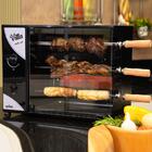 Churrasqueira A Gás Rotativa 3 Espetos Vitta Arke 220v Gn Pre