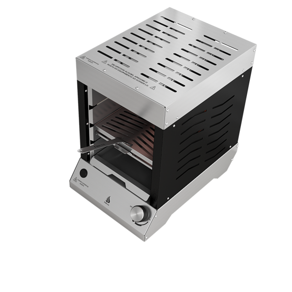 Churrasqueira A Gás Vertical Sem Fumaça - Flame Dinoxx - Gás