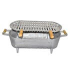 Churrasqueira Alumínio Fundido Grosso Sem Tampa E Suporte