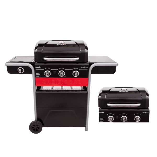 Churrasqueira Americana À Gás E Carvão Gas2coal 330 Char Broil