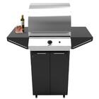 Churrasqueira Americana À Gás Glp Sem Fumaça Queimador Infrav