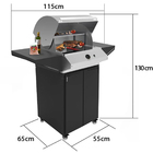 Churrasqueira Americana À Gás Glp Sem Fumaça Queimador Infrav