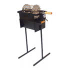 Churrasqueira Assa 16 Espetinhos Com Espeto Carrossel 127 Vol